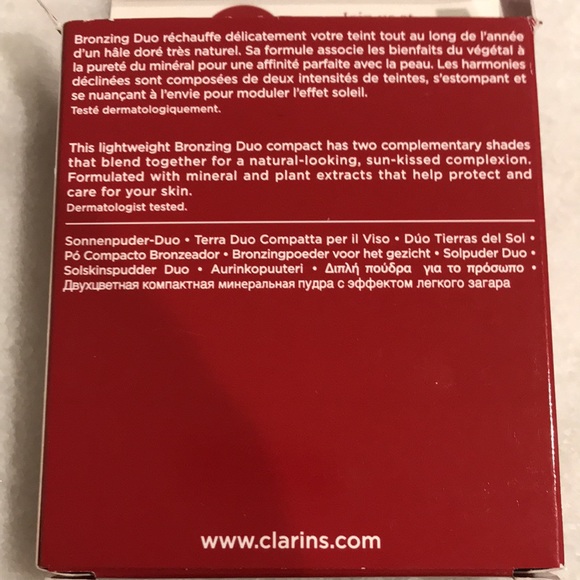 Clarins Bronzing Duo. - Picture 7 of 7
